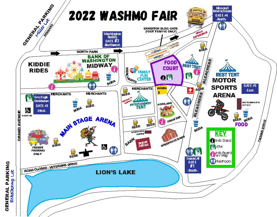 Fairgrounds Map